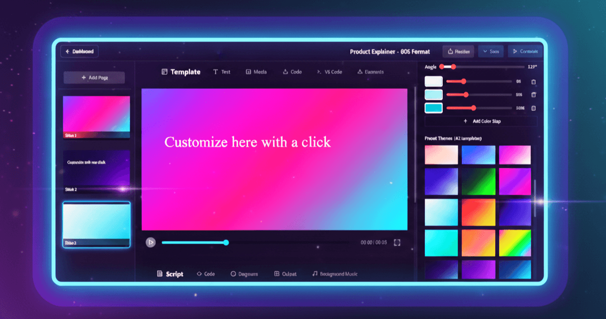 Fluex Editor Interface